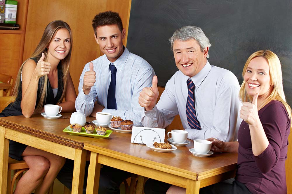 Meeting members